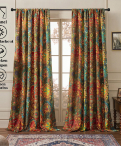 Luxurious Design Creating Highlight For Living Space Love Story Curtain