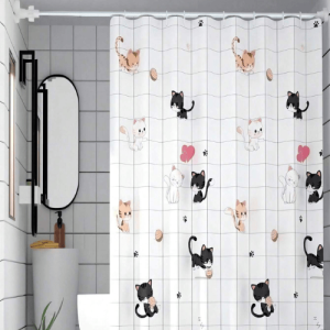 Dustproof Easy To Clean Keep Space Clean Symphony Of Colors Curtain