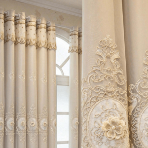Delicate Patterns Bringing Elegance To Room Love Story Curtain