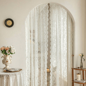Made From High Quality Fabric Colorfast Does Not Fade Summer Breath Curtain
